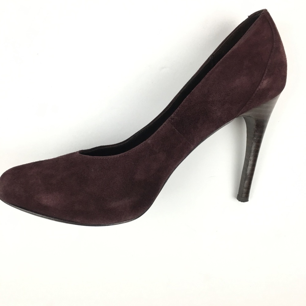 Donald J Pliner Edrice Oxblood Suede Pumps Heels - Picture 4 of 8